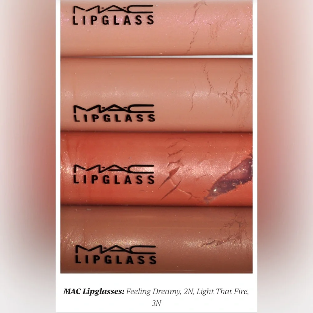 MAC LIGHT THAT FIRE! LIPGLASS. NEW IN BOX. LIMITED EDITION.